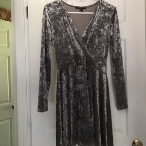 Velvet Long Sleeve Dress